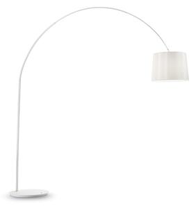 Ideal Lux Stojací lampa DORSALE Barva stínidla: černá, Barva podstavce: bílá