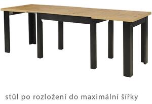 Jídelní stůl ZEUS | 120x80 | 3x rozkládací na 160, 200, 240 cm | VÝBĚR BAREV