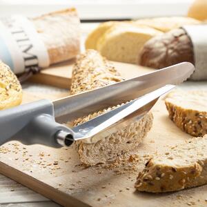 InnovaGoods Nůž na chléb s nastavitelným vodítkem krájení Kutway
