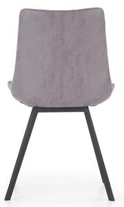 Jídelní židle SCK-279 šedá/černá