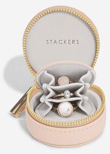 Stackers, Cestovní šperkonvice do kabelky Oyster Travel Blush | růžová 76203