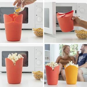 InnovaGoods Silikonové skládací nádoby na popkorn Popbox (2 Kusy)