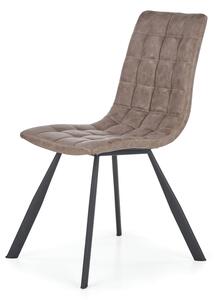 Jídelní židle SCK-280 hnědá/černá