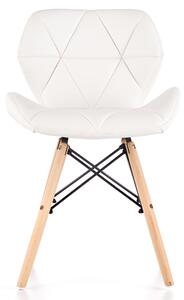 Jídelní židle SCK-281 buk/bílá