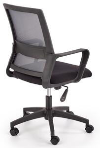 Kancelářská židle MOERU černá/šedá