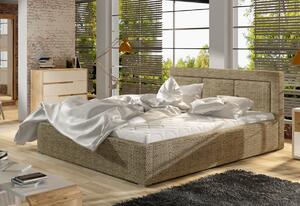 Čalouněná postel BELUNA, 160x200, matt velvet 68