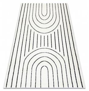 Kusový koberec Carpinus krémovočerný 200x290cm