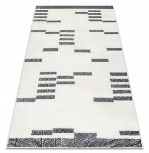 Kusový koberec Ceiba krémovočerný 80x150cm