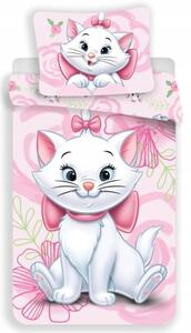Jerry Fabrics Povlečení Marie Cat Pink 03 140x200, 70x90 cm