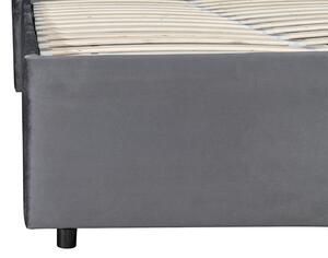 Čalouněná postel Savona 120 x 200 cm - tmavě šedá