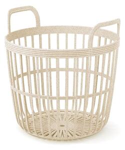 Prosperplast Koš s uchy Zania III krémový, varianta 37 cm