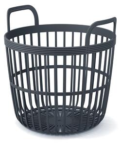 Prosperplast Koš s uchy Sue antracit, varianta 36,4 cm