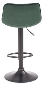 Halmar Barová židle H95, tmavě zelená