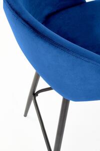 Halmar Barová židle H96, tmavě modrá