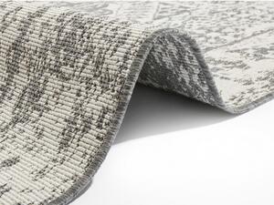 Bougari - Hanse Home koberce Kusový koberec Twin Supreme 104132 Grey/Cream Bílá, Šedá - 80x150 cm