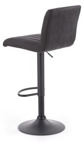 Halmar Barová židle H89, tmavě šedá
