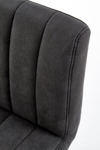 Halmar Barová židle H89, tmavě šedá