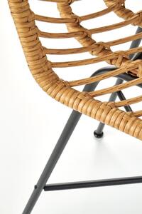 Halmar Barová ratanová židle H97, přírodní