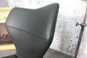 (3014) SEKA design luxusní kožená židle antracit