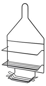 Bathlab Koupelnová polička CARL BLACK 23x41,5 cm černá