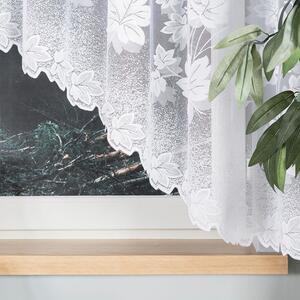 Dekorační oblouková krátká záclona BOŽENA 160 bílá 300x160 cm MyBestHome