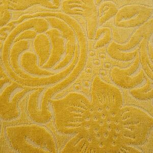 Bavlněný froté ručník se vzorem LIVIA 50x90 cm, mustard/hořčicová, 390 gr Mybesthome Varianta: ručník - 1 kus 50x90 cm