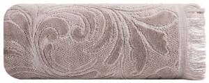 Bavlněná froté osuška se vzorem RIA 70x140 cm, růžová, 490 gr Mybesthome
