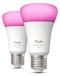 Hue WCA 810 smart žárovka A60 E27, 8,1W, 1100lm (2ks)