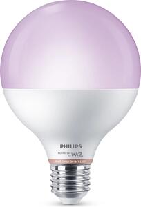 WiZ Smart LED Kulová žárovka 11 W (ekv. 75 W) 1055lm 2200-6500K G95 E27