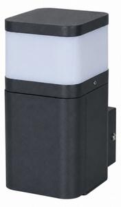 BRILAGI - Venkovní nást. lampa se zás. SCHUKO PILLAR 1xG9/11W/230V IP44 černá