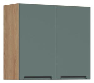 BRW Kuchyně Family Line Iris G-80/72-L/P, boho green matt