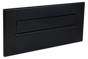 DOLS ČD-4 RAL9005 - čelní deska poštovní schránky k zazdění, bez jmenovky, černá