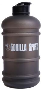 Gorilla Sporst plastová láhev na pití, 2,2 L, šedá