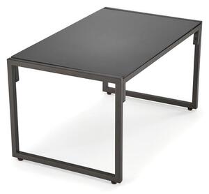 Zahradní nábytek Shadx (černá + cappuccino)