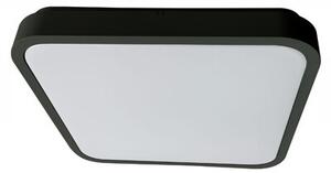 Stropní Svítidlo 36W černý čtvercový 42 cm s dálkovým ovládáním IP44 Rabalux
