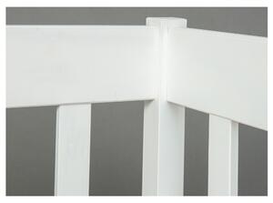 Postel WHITNEY bílá, 90x200 cm