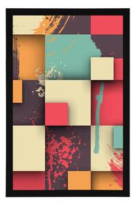 Plakát abstraktní textura