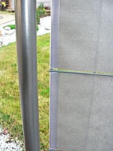 Stínící krycí páska na plot MATA grafitová různé rozměry MyBestHome Rozměr: 4,7 cm x 48 metrů