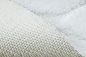 Sada koupelnových koberečků SUPREME STONES kamínky, bílá
