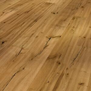 Třívrstvá dřevěná podlaha Parador - DUB HANDSCRAPED BRUSHED - 1739953