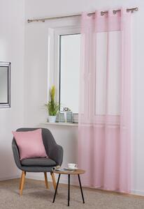 Dekorační záclona SOFIA pudrová růžová 140x260 cm (cena za 1 kus) MyBestHome