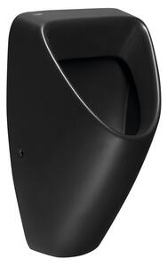 Bruckner Bruckner, SCHWARN BLACK keramický urinál, zadní přívod, zadní odpad, černý, 201.701.6
