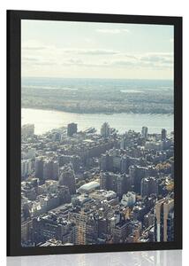 Plakát okouzlující centrum New Yorku