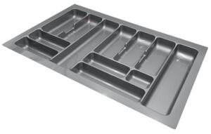 In-Design Příborník UNI 490 mm šedá metalíza - různé šířky Šířka příborníku (mm): 508 - 535