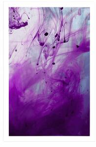 Plakát kouzelná fialová abstrakce
