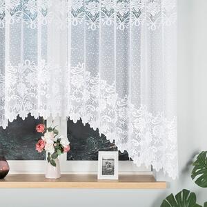 Dekorační oblouková krátká záclona DEMETRIA 160 bílá 300x160 cm MyBestHome
