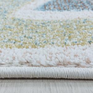 Ayyildiz koberce Kusový koberec Lucky 3613 white Bílá, Vícebarevná - 80x150 cm