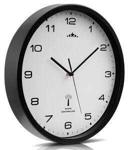 Nástěnné hodiny černé Ø31cm, Monzana