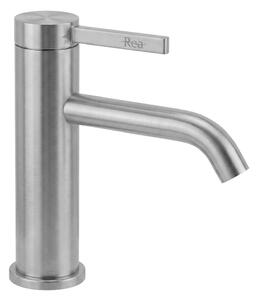 Rea Rivo, umyvadlová baterie h-165 mm, broušená ocel, REA-B6530