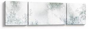 Obraz abstrakce listů (170x50 cm)